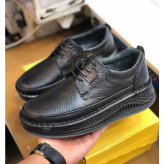 کفش چرم مردانه کلارک زیره پیو مشکی